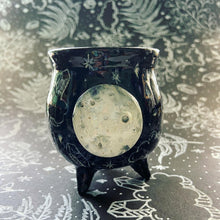 Load image into Gallery viewer, Ceramic Cauldron - Clouds - Small (s1)