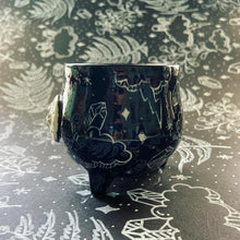 Load image into Gallery viewer, Ceramic Cauldron - Clouds - Small (s3)