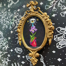 Load image into Gallery viewer, Embroidertober 2022: Week 3: Symbols - Grief, Hope, Love