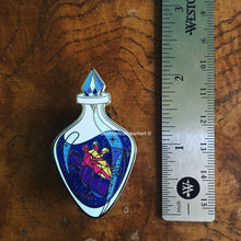 Load image into Gallery viewer, Love Potion Geometric Heart Enamel Pin