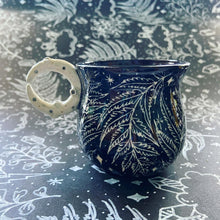 Load image into Gallery viewer, Mini Moon Mug - Ferns (A)