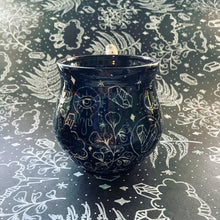 Load image into Gallery viewer, Ceramic Moon Handle Mug - Eye-Spy Sgrafitto Cup (b)