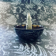 Load image into Gallery viewer, Moon Trinket Dish - Ferns (B)