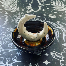 Load image into Gallery viewer, Moon Trinket Dish - Ferns (B)