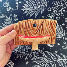 Load image into Gallery viewer, Ceramic Mushroom Wall Shelf