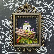 Load image into Gallery viewer, Embroidertober 2022: Week 1: Cycles - Beautiful Decay