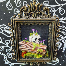 Load image into Gallery viewer, Embroidertober 2022: Week 1: Cycles - Beautiful Decay