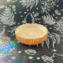 Load image into Gallery viewer, Ceramic Wood Slice Coaster/Trinket Dish