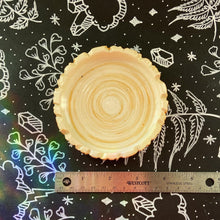 Load image into Gallery viewer, Ceramic Wood Slice Coaster/Trinket Dish