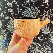 Load image into Gallery viewer, Ceramic Wood Mug Medium (a)
