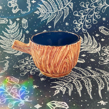 Load image into Gallery viewer, Ceramic Wood Mug Small (b)