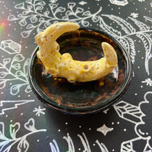 Load image into Gallery viewer, Yellow Moon Trinket Dish #2