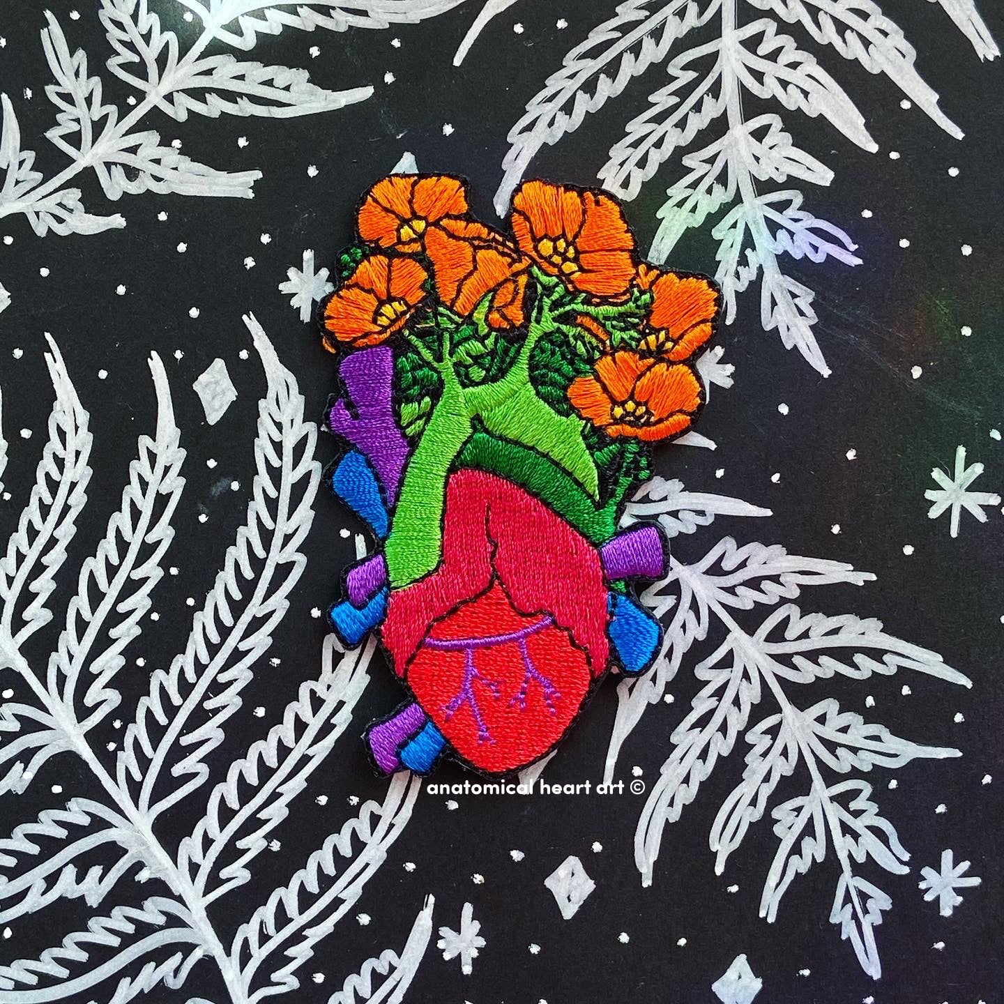 3" California Love Embroidered Patch