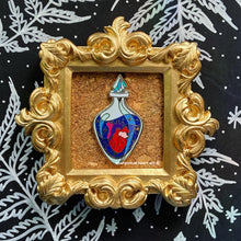 Load image into Gallery viewer, Love Potion Anatomical Heart Enamel Pin
