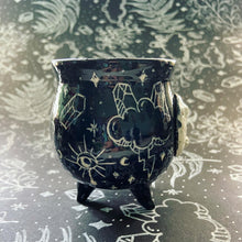 Load image into Gallery viewer, Ceramic Cauldron  - Clouds - Small (s1)
