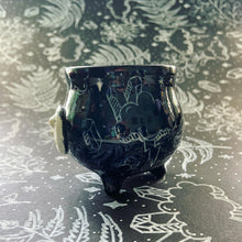 Load image into Gallery viewer, Ceramic Cauldron  - Clouds - X-Small (xs2)
