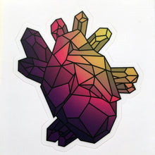 Load image into Gallery viewer, Geometric Heart #2 Vinyl Sticker
