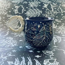 Load image into Gallery viewer, Mini Moon Mug - Ferns (B)
