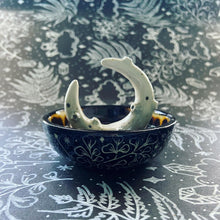 Load image into Gallery viewer, Moon Trinket Dish - Ferns (B)
