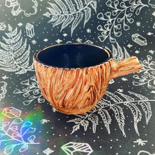 Load image into Gallery viewer, Ceramic Wood Mug Small (b)
